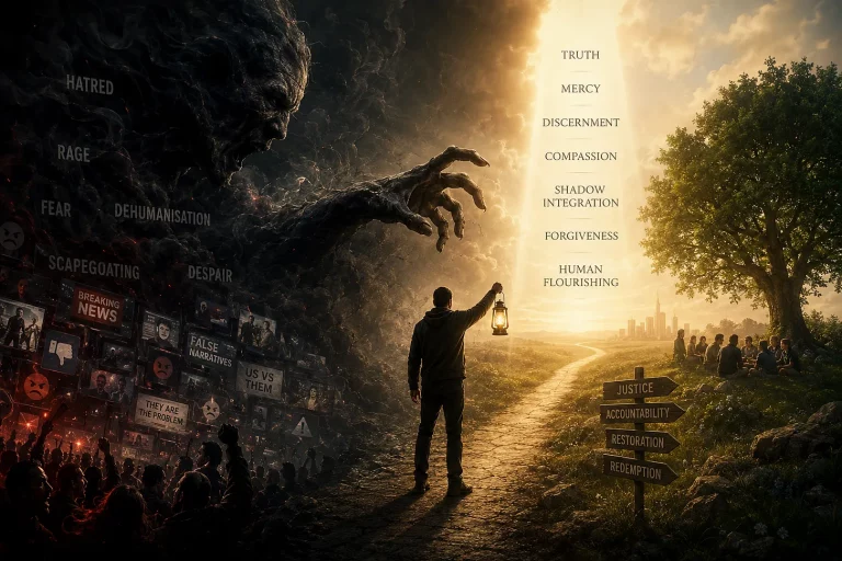 Deliver Us From Evil: How Collective Rage May Become The Substance Non-Human Evil Feeds Upon.